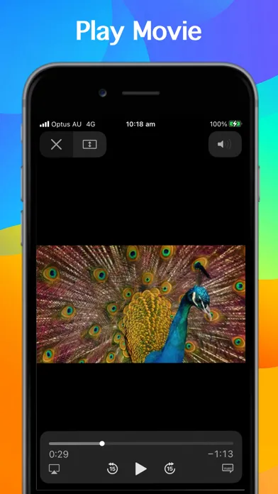 Tangkapan layar VideoPlayer+ MP4 video player