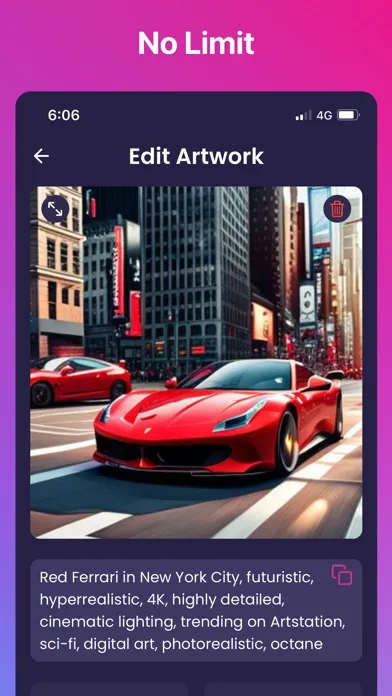 Vivid - AI Art Generator Ekran Görüntüleri