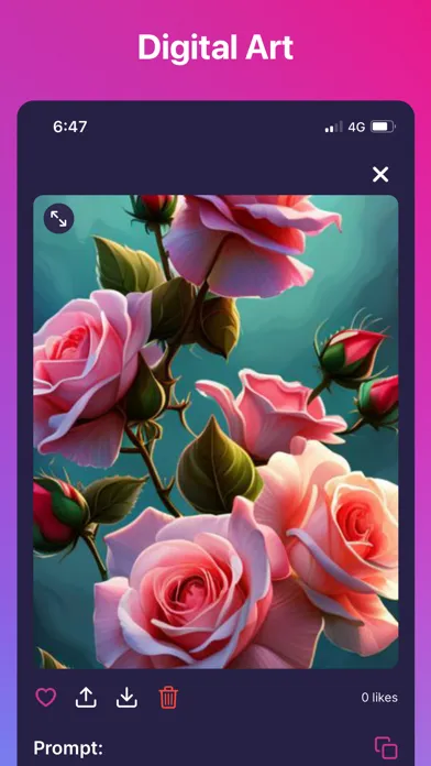 Vivid - AI Art Generator Ekran Görüntüleri