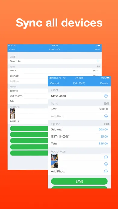 Work Order Maker سکرین شاٹس