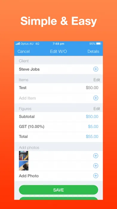 Work Order Maker سکرین شاٹس