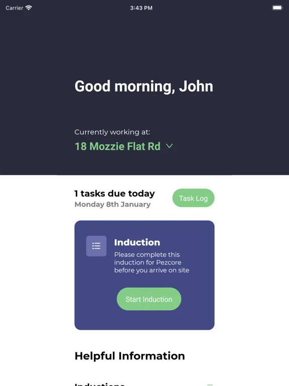 BuildPass iPad  Screenshots