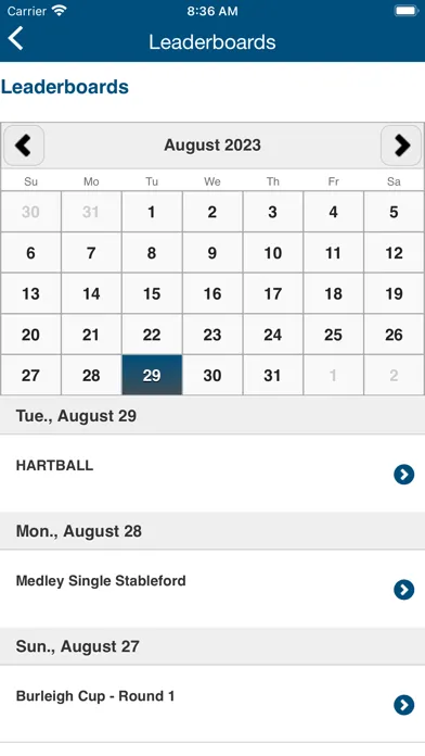 Burleigh Golf Club Screenshots