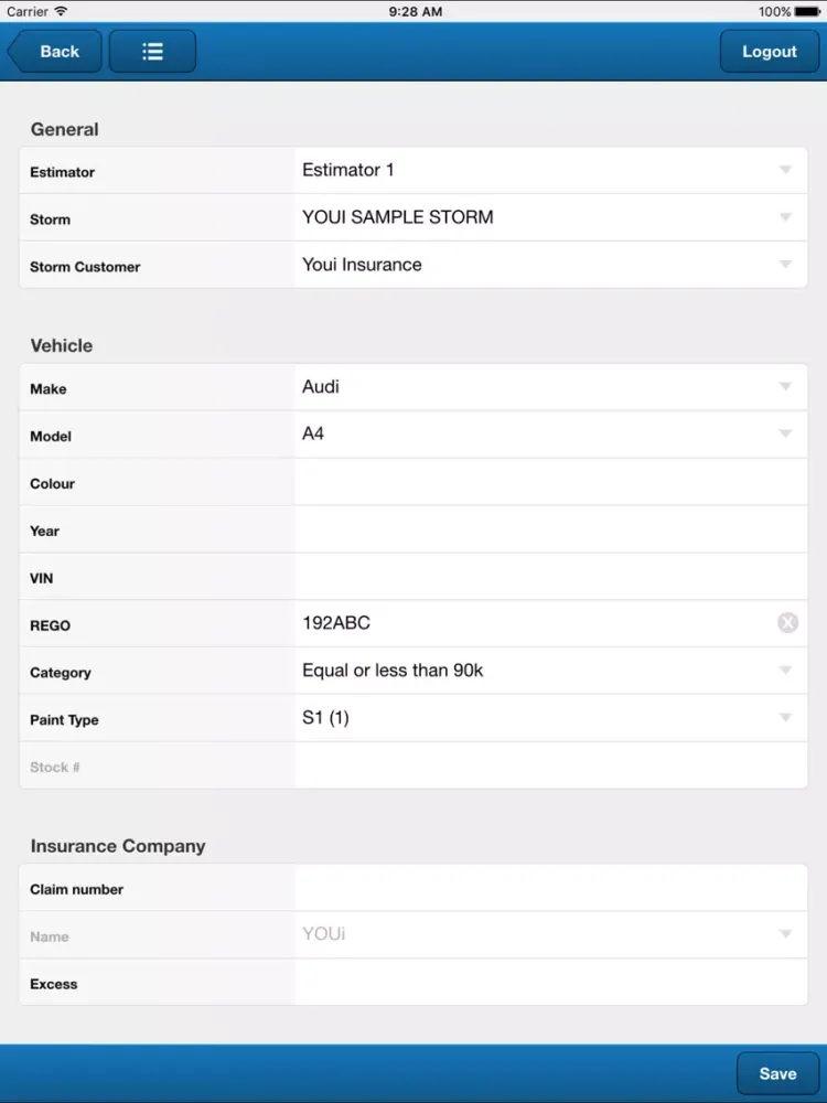 Screenshot di Storm C360 iPad 