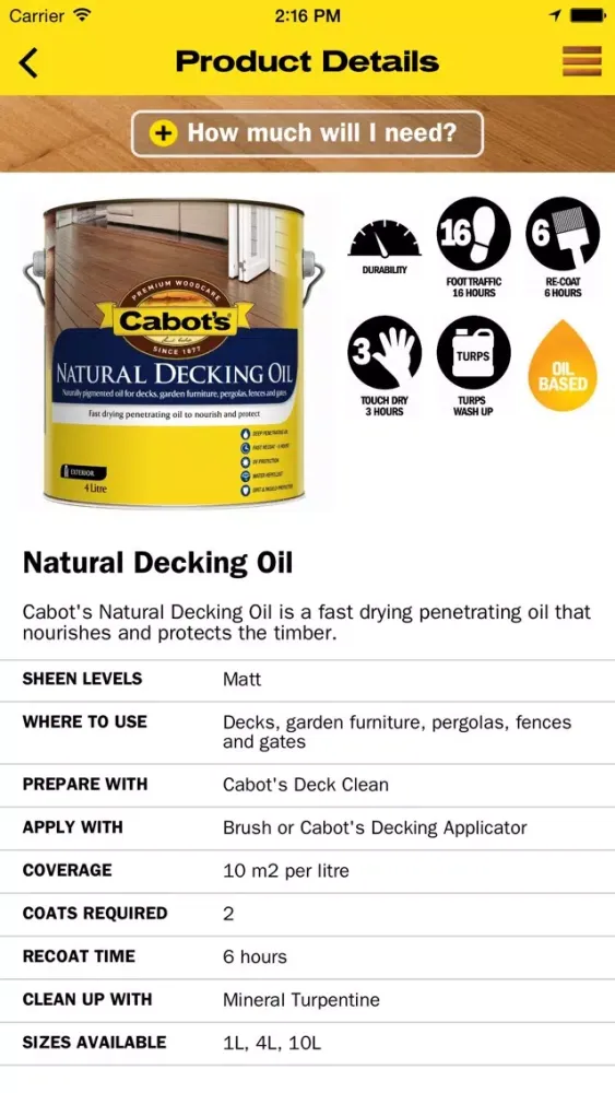 Скриншоты Cabot’s Woodcare Solutions