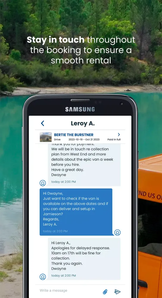 Captures d'écran de Camplify Owners