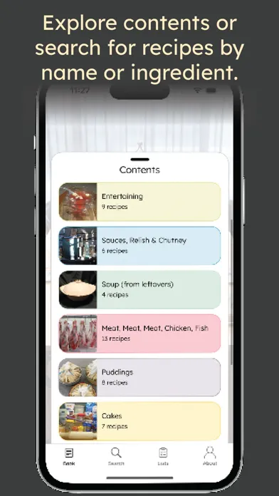 Screenshot di Stories & Family Recipes