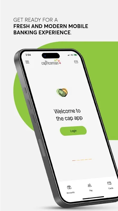 Screenshot di the cap app