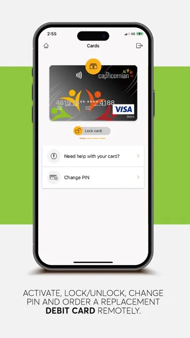 Screenshot di the cap app