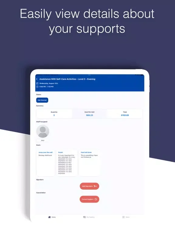 صور CareMaster Client iPad 