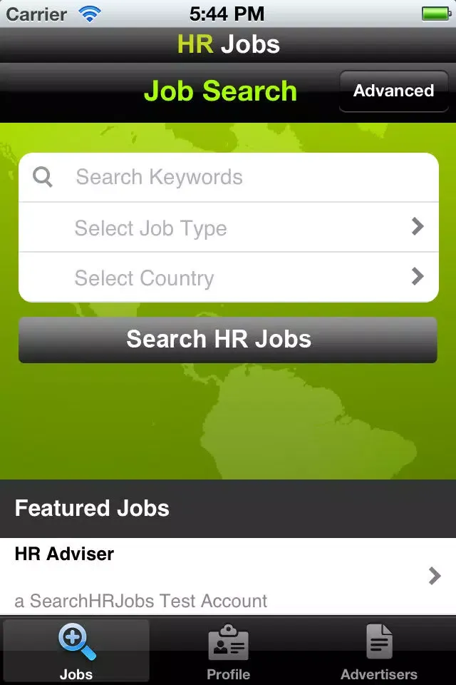 ภาพหน้าจอของ HR Jobs.