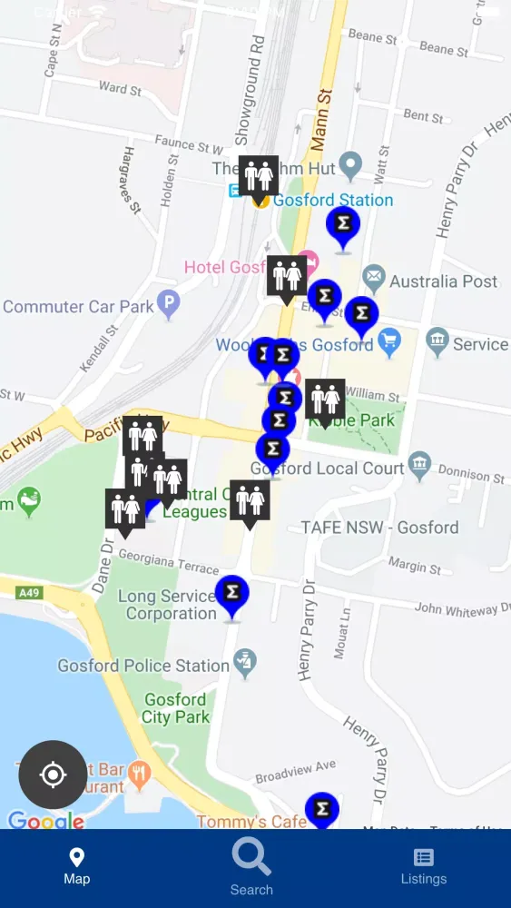 تصاویر Better Access Map