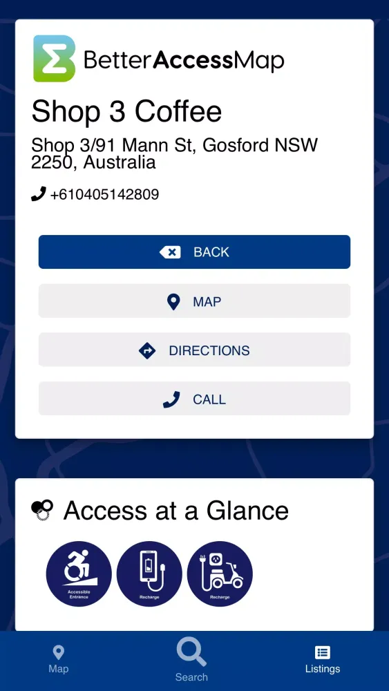 تصاویر Better Access Map
