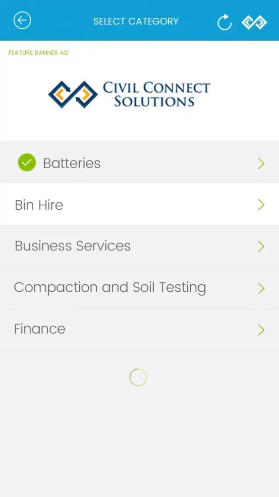 تصاویر Civil Connect App