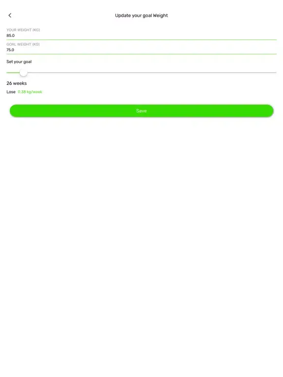 Captures d'écran de Healthful app iPad 