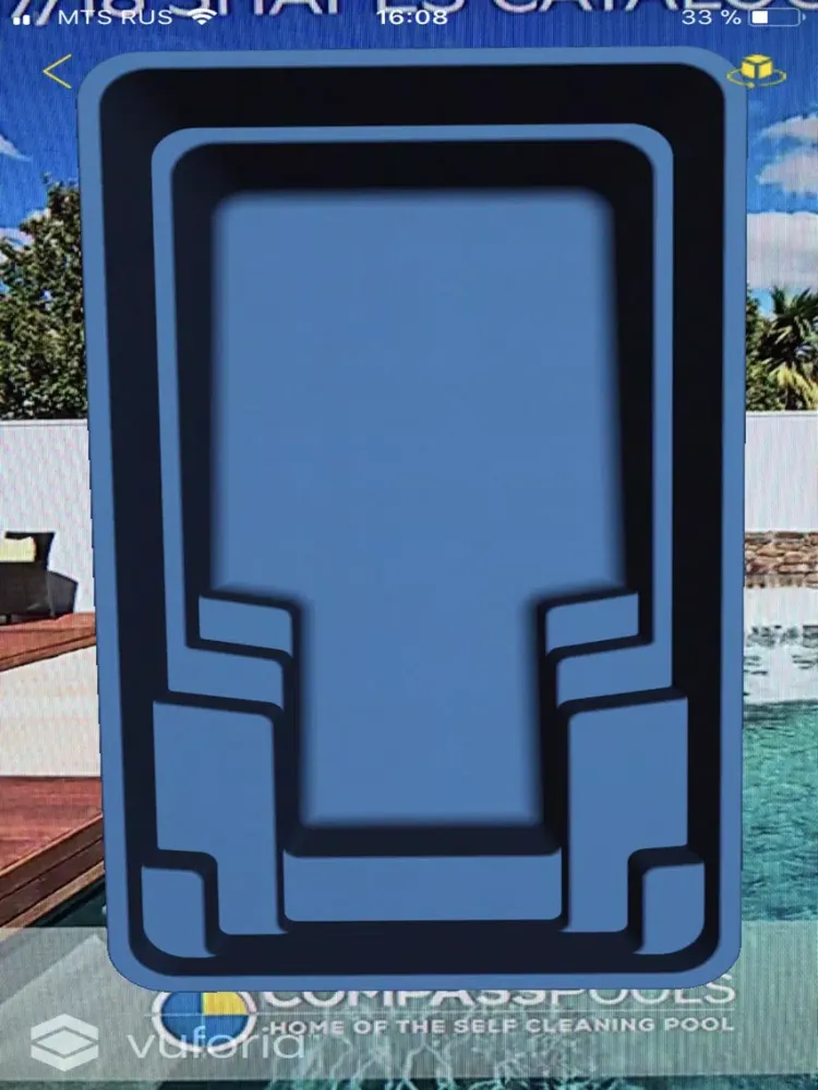 Ảnh chụp màn hình của Compass Pools Australia iPad 