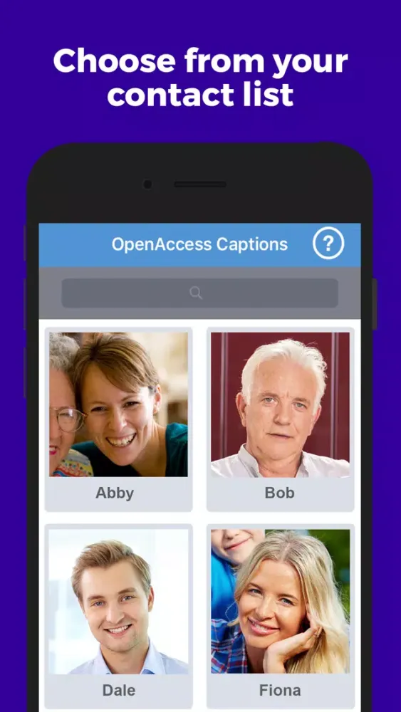 Capturas de pantalla de OpenAccess Captions