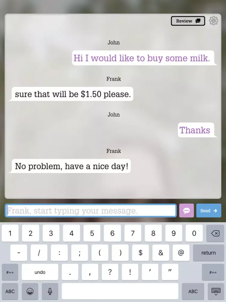 OpenAccess Chat iPad  Screenshots
