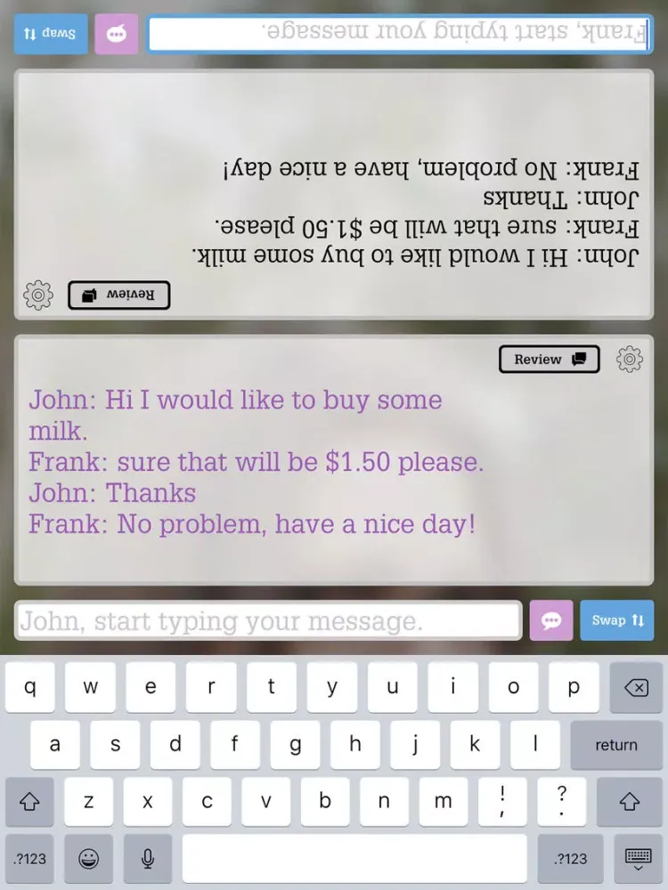OpenAccess Chat iPad  Screenshots