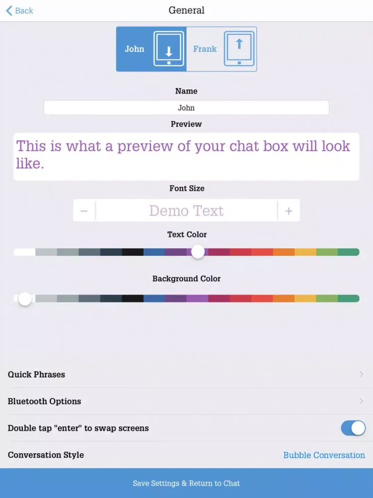 OpenAccess Chat iPad  Screenshots