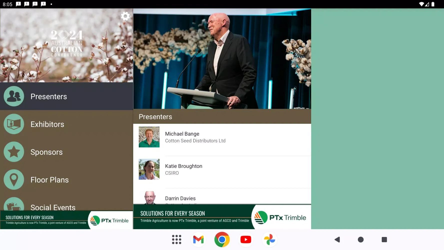 Australian Cotton Conference Screenshots