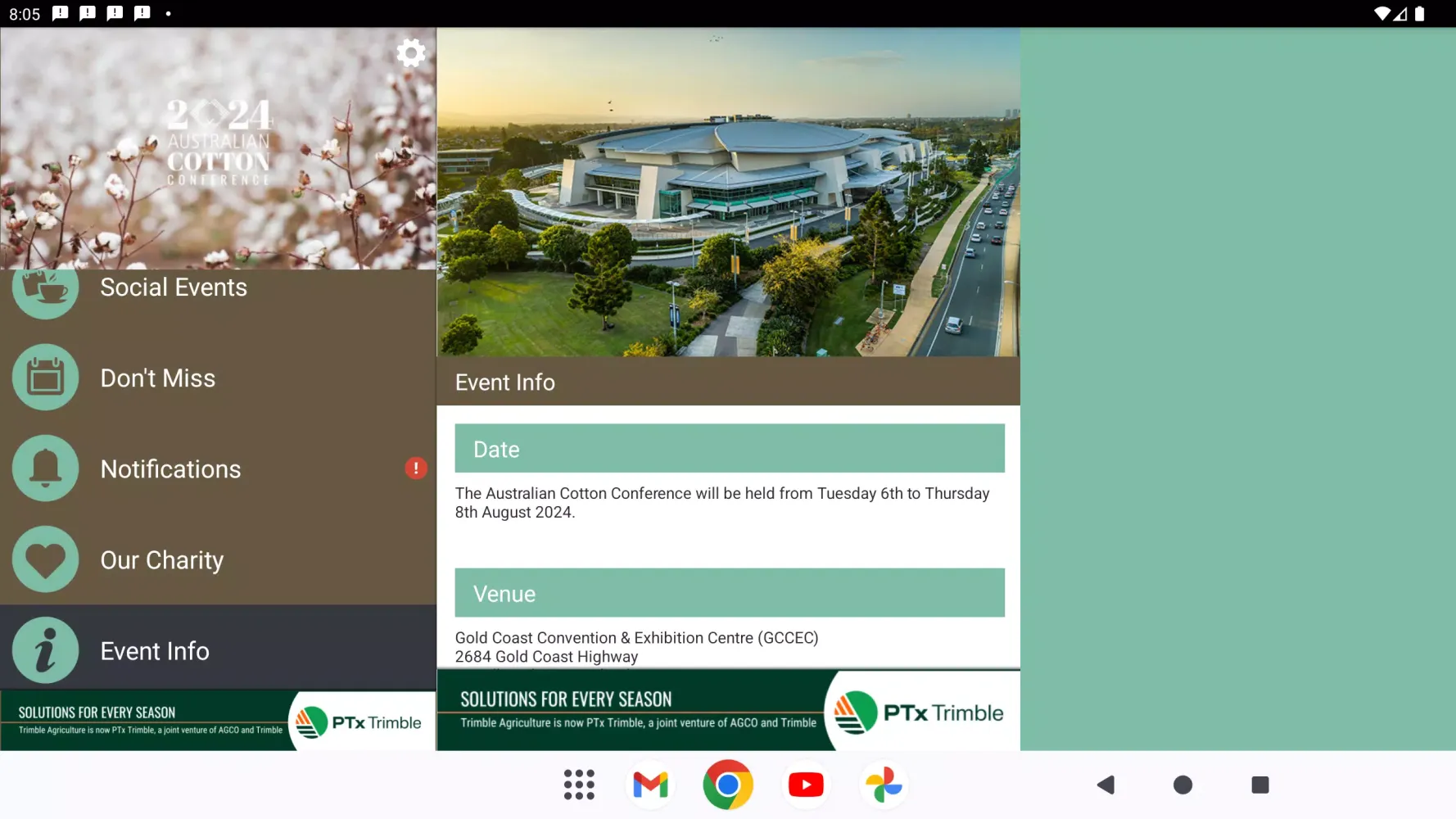 Australian Cotton Conference Screenshots