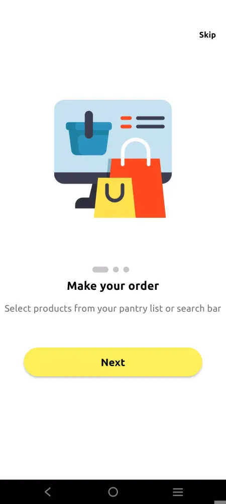 Daiwa Food Online Ekran Görüntüleri