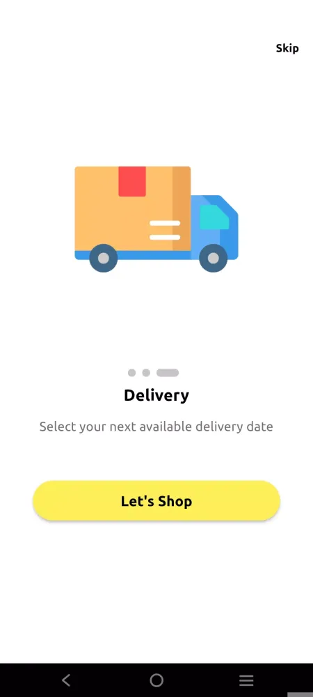 Daiwa Food Online Ekran Görüntüleri