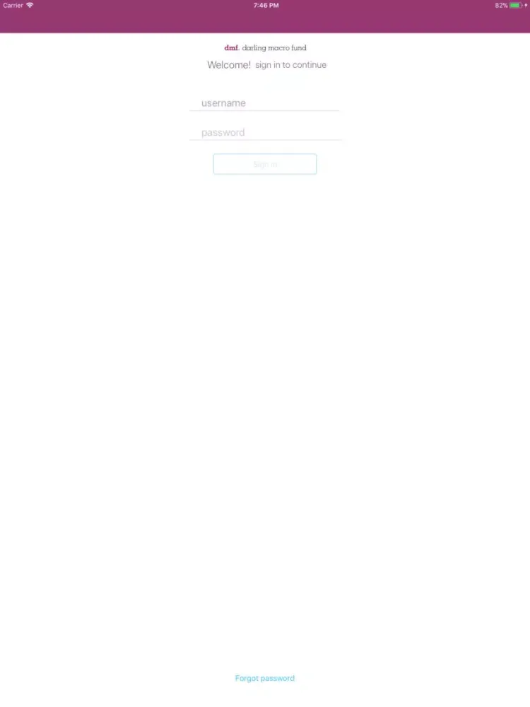 DMF iPad  Screenshots