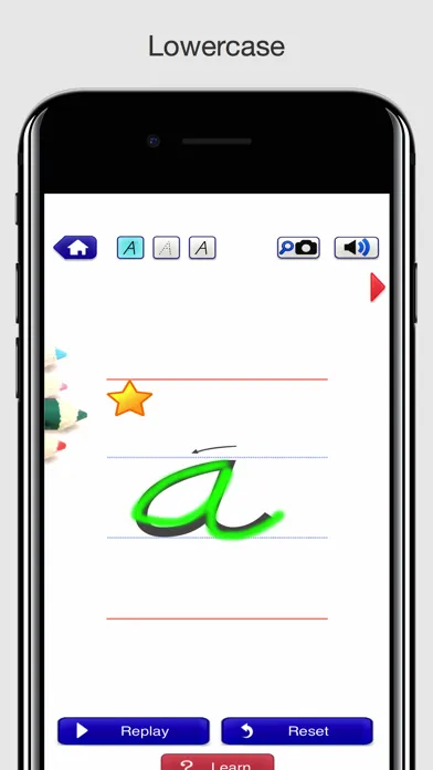 School Fonts - Learn to write Ekran Görüntüleri