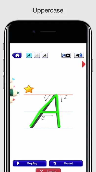 School Fonts - Learn to write Ekran Görüntüleri
