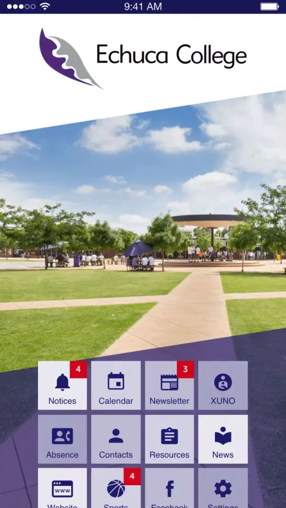 Capturas de tela do Echuca College