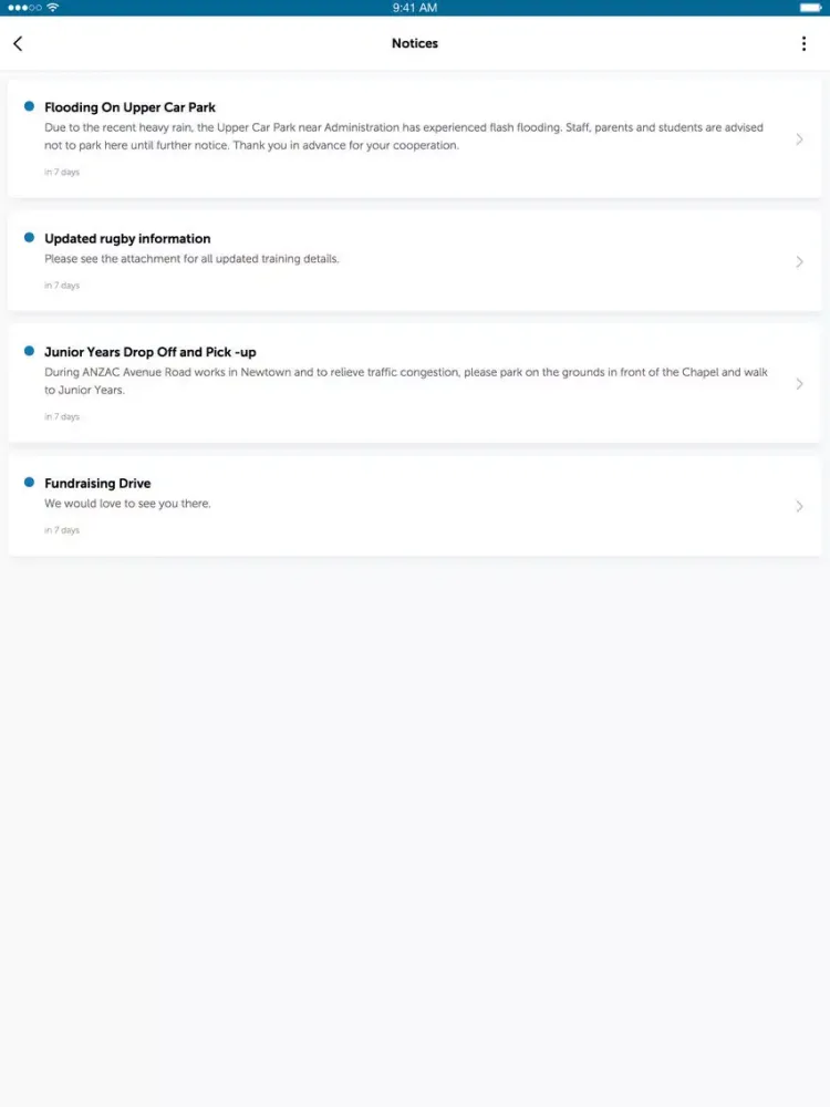Marian College Ararat iPad  Screenshots