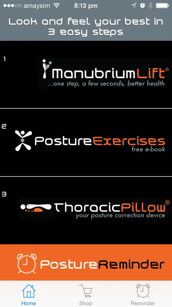 تصاویر DrPosture® - Your health is in your posture!
