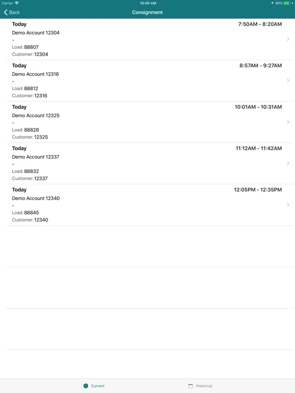 Captures d'écran de Schedule iPad 