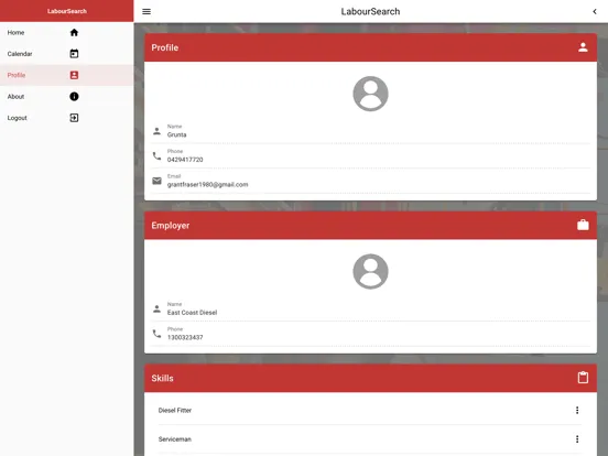 Capturas de pantalla de Labour Search v2 iPad 