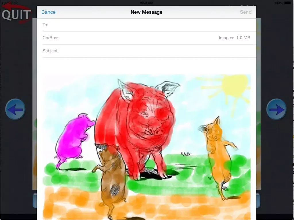 Three Little Pigs Free Version iPad 应用截图