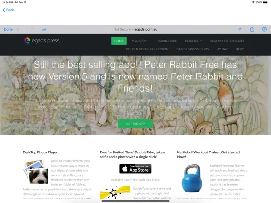 Flopsy Bunnies iPad  স্ক্রিনশট