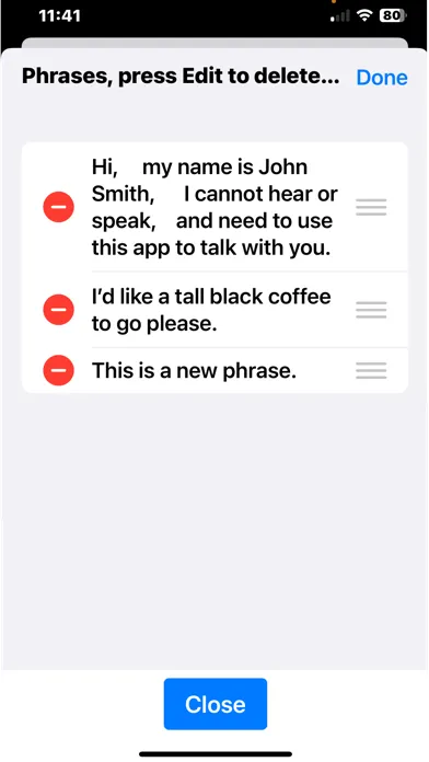 Tangkapan skrin TalkTextChat