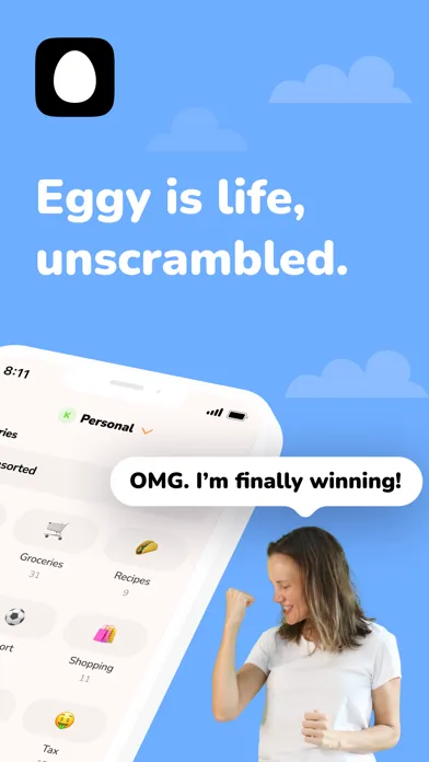 Capturas de pantalla de Eggy: Life Organiser