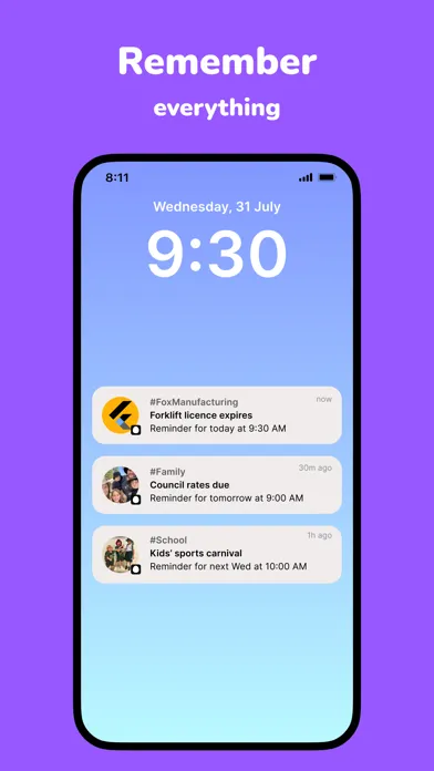 Capturas de pantalla de Eggy: Life Organiser