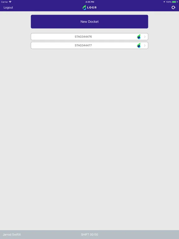 Zrzuty ekranu LOGR iPad 