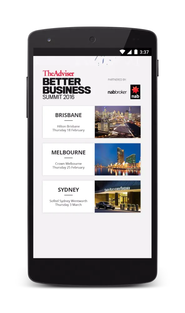 Better Business Summit 2016應用截圖
