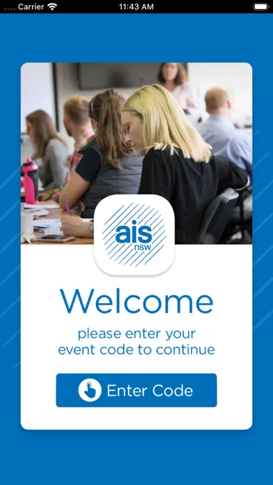 AISNSW Course and Event Portal Screenshots