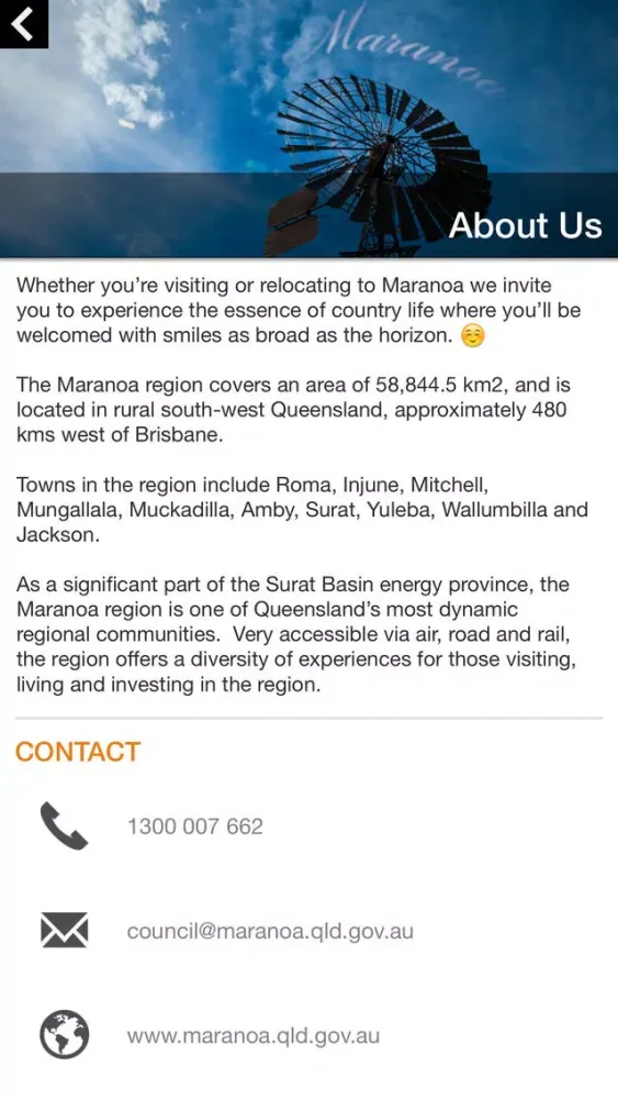 Screenshot di My Maranoa