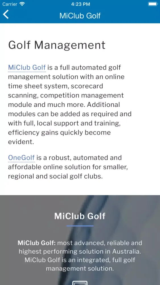 MiClub Ekran Görüntüleri