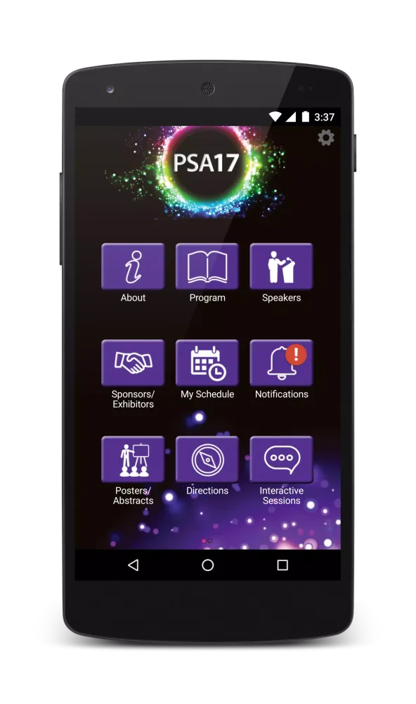 PSA17 Conference Screenshots