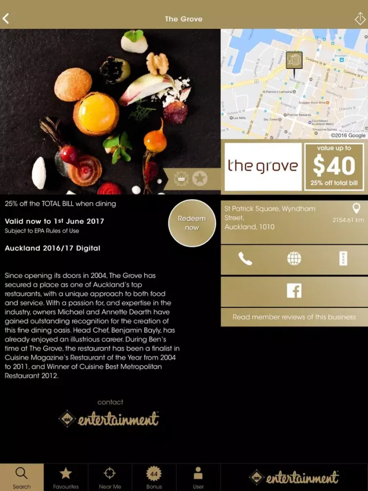 Entertainment New Zealand iPad  سکرین شاٹس