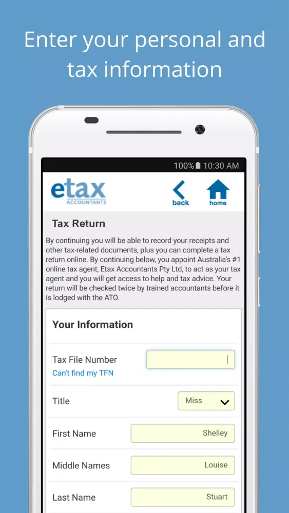 Etax应用截图
