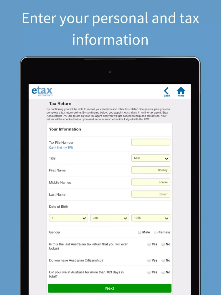 Etax应用截图